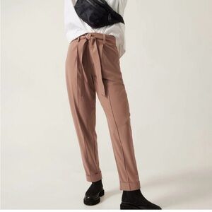 Athleta Cardiff pants, rustic beige size 14